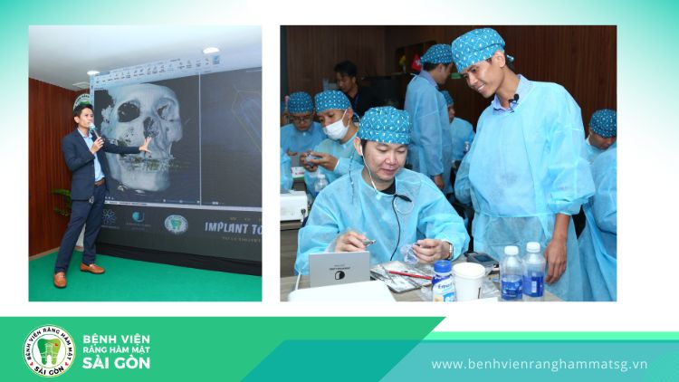 BV RHMSG là nơi đào tạo bác sĩ implant 